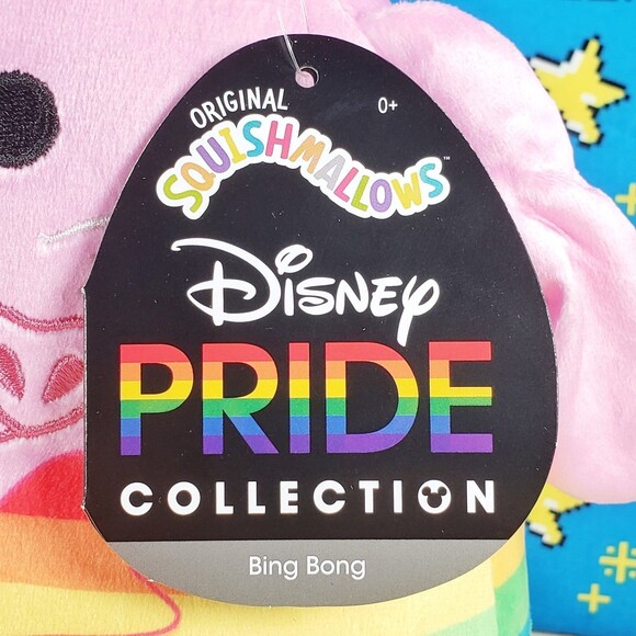 Squishmallow Bing Bong Disney 8" UltraSoft Stuffed Pride Collection Plush NWT - Picture 10 of 12